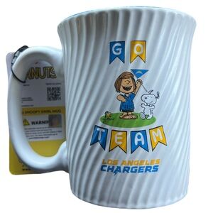 Los Angeles Chargers 15oz Snoopy Swirl Mug